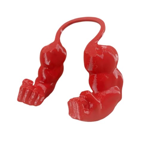 Kexpery 3D Muskel -Chat -Kostüm mit Arm und Hals for Halloween -Geburtstagsfest -Accessoire -Tiere von Kexpery