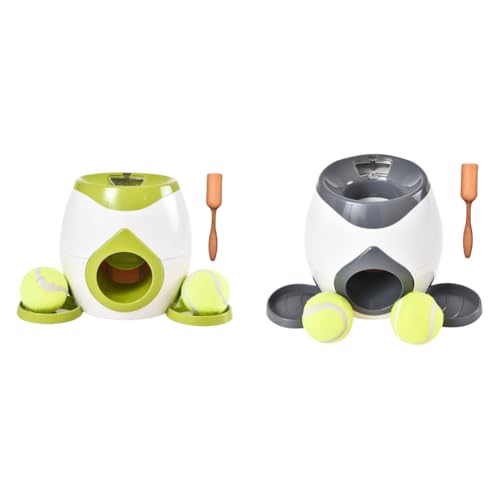 Kexpery Automatischer Ballwerfer für Hunde, Spielzeug, Leckerli-Spender, interaktiv, für kleine und mittelgroße Hunde Kexpery Automatischer Ballwerfer für Hunde, Spielzeug, Leckerli-Spender, interaktiv, für kleine und mittelgroße Hunde von Kexpery
