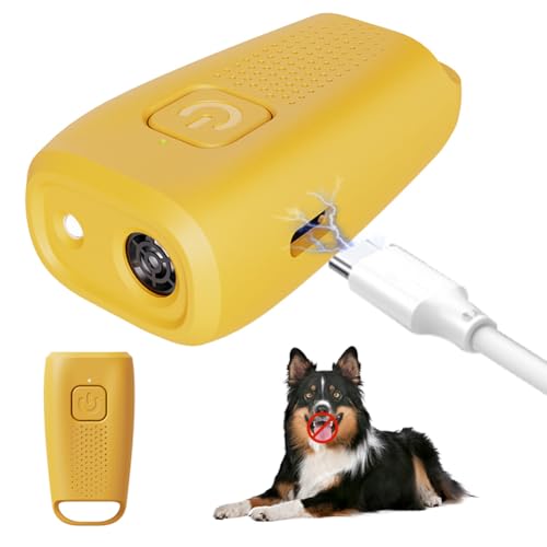 Kexpery Mini Ultrasonic Dog Trainer LED Dog Device Disvice Bark Stopper Light (Schwarz) von Kexpery