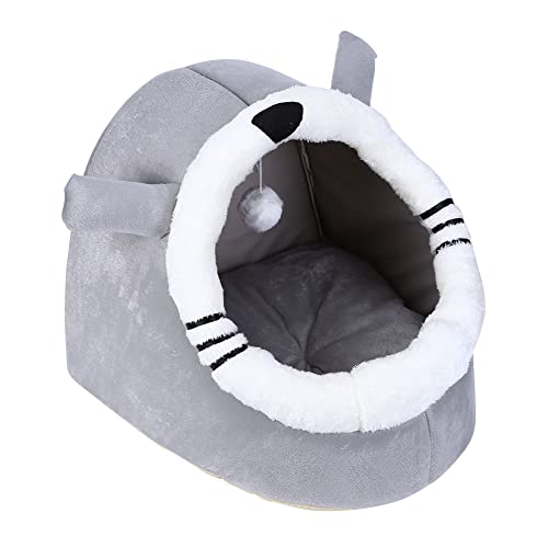 Kexpery Plush Donut Dog Bed, Calming Dog Bed Fluffy Plush Pet Bed,Soft and Fluffy Cuddler Pet Cushion Self-Warming Puppy Beds, Indoor Cats Dogs Soft Warm Donut Cave Bed, Pet Sleeping Pillow von Kexpery