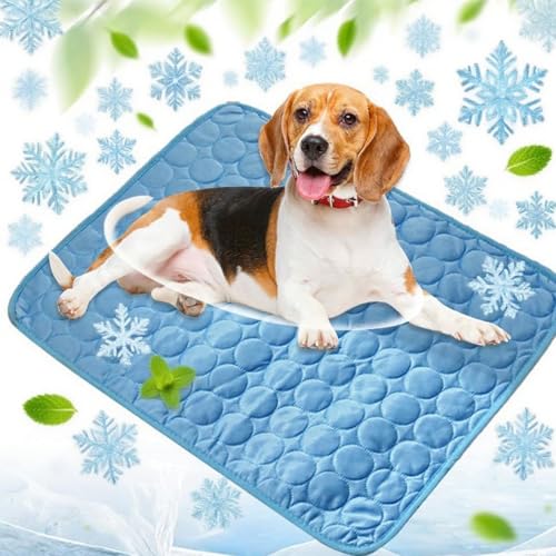 KeyoGoS 2025 New Dog Cooling Matt, 2025 Neues Selfkühlpad für Hunde und Katzen, keine Kühlung, kein Kühlen oder Kühlen für Hunde im heißen Sommer (C, XS 40 x 30 cm) von KeyoGoS