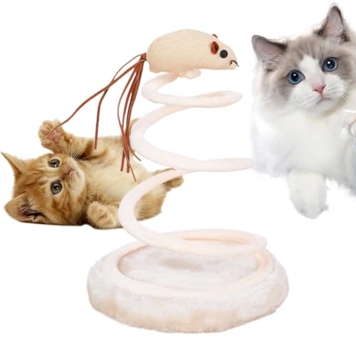 Keyubria Feder Spielzeug Für Katzen - Interaktives Katzenspielzeug - Bereicherungsspiel Mit Mäusejagd Aktivität Für Alle Rassengrößen Reduziert Langeweile Beim Indoor Spielen Keyubria Feder Spielzeug Für Katzen - Interaktives Katzenspielzeug - Bereicherungsspiel Mit Mäusejagd Aktivität Für Alle Rassengrößen Reduziert Langeweile Beim Indoor Spielen von Keyubria