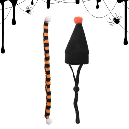 Keyubria Hamster Schal Kostüm | Hamster Verkleidung Hut und Schal,Tier Kostüm Zubehör für Igel & Chinchilla Weihnachtsfotografie Festdekoration Keyubria Hamster Schal Kostüm | Hamster Verkleidung Hut und Schal,Tier Kostüm Zubehör für Igel & Chinchilla Weihnachtsfotografie Festdekoration von Keyubria