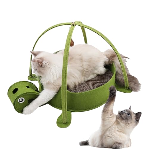 Keyubria Katzen Kratzbrett, Große Haustier Liege Und Autokratzer, Möbelschutz Schildkrötenform Für Haustiere Kätzchen Zuhause Wohnung Draußen Keyubria Katzen Kratzbrett, Große Haustier Liege Und Autokratzer, Möbelschutz Schildkrötenform Für Haustiere Kätzchen Zuhause Wohnung Draußen von Keyubria