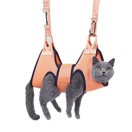 Kezvmhy Hundepflege-Hängematte, Krallenschere für Hunde – Unterdrückung von Haustierschlingen, Hilfe, Baden, Anti-Verdrehen von Kezvmhy