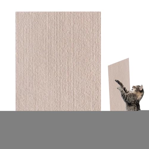 Kezvmhy Katzenkratzmatte, Katzenkratzmatte - Katzenkratzmatte Trimmbare Katzensofaschutz - Flacher Krallenschärfteppich für Katzenkratzpad Ersatz Pfosten Möbel Katzenbaum Regal von Kezvmhy