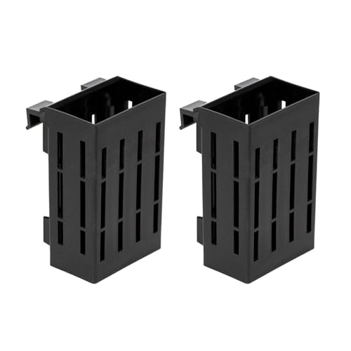 2pcs Aquarien Pflanzenhalter Für Verschiedene Fischtanks Aquarien Hydroponische Pflanzerkorb Töpfe Fischtank Lebensraumversorgung Fischtankzubehör von Kfwfuaee