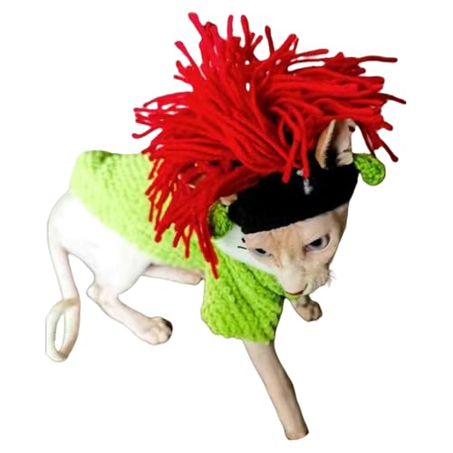 Dekorative Haustierhut Hund Katzen Kopfbedeckung Geburtstag Kostüm Gehäkelte Gestrickte Blumenhund Weihnachtshut Katzen Gestrickt Dekorative Haustierhut Hund Katzen Kopfbedeckung Geburtstag Kostüm Gehäkelte Gestrickte Blumenhund Weihnachtshut Katzen Gestrickt von Kfwfuaee