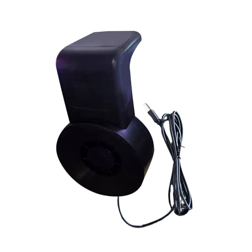 Kfwfuaee Aquarium-Kühlventilator für Aquarien, USB-Kühler mit 2 Geschwindigkeiten einstellbar für effiziente Temperaturkontrolle, leiser Betrieb von Kfwfuaee