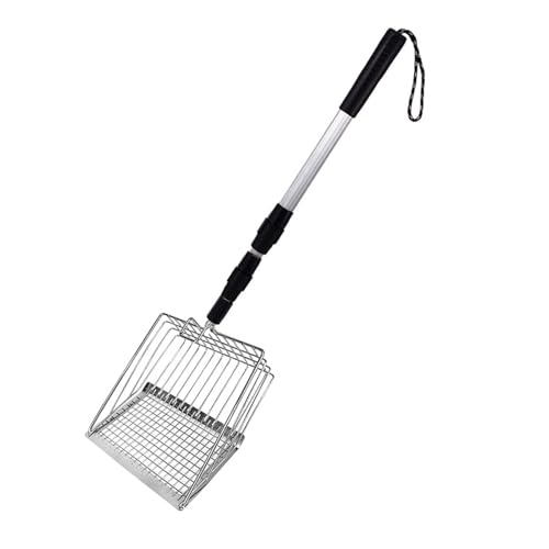 Kfwfuaee Metallstreu Scooper Für Katzen Mit Einem Einziehbaren Effizientes Sieben Design Mehr Verbrusses Hühner Coops Rakes Reinigungswerkzeug Renner Katzen Müll Schöpfchen Scooper Kfwfuaee Metallstreu Scooper Für Katzen Mit Einem Einziehbaren Effizientes Sieben Design Mehr Verbrusses Hühner Coops Rakes Reinigungswerkzeug Renner Katzen Müll Schöpfchen Scooper von Kfwfuaee