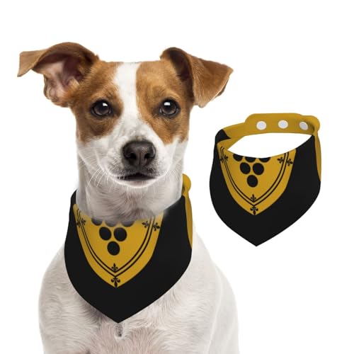 Cornwall Hundehalstuch, Motiv: County-Flagge, verstellbar, für Jungen und Mädchen, geeignet für Katzen und Hunde, Haustierzubehör von Khkbnb