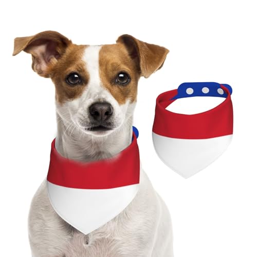 Hundehalstuch, Motiv: Flagge der Sorbs, verstellbar, für Jungen und Mädchen, geeignet für Katzen und Hunde, Haustierzubehör von Khkbnb