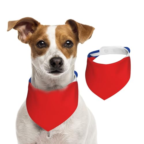 Hundehalstuch, Motiv: Flagge von Chile, verstellbar für Jungen und Mädchen, geeignet für Katzen und Hunde, Haustierzubehör von Khkbnb