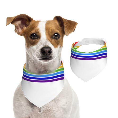Hundehalstuch mit jüdischer Flagge, verstellbar für Jungen und Mädchen, geeignet für Katzen und Hunde, Haustierzubehör von Khkbnb