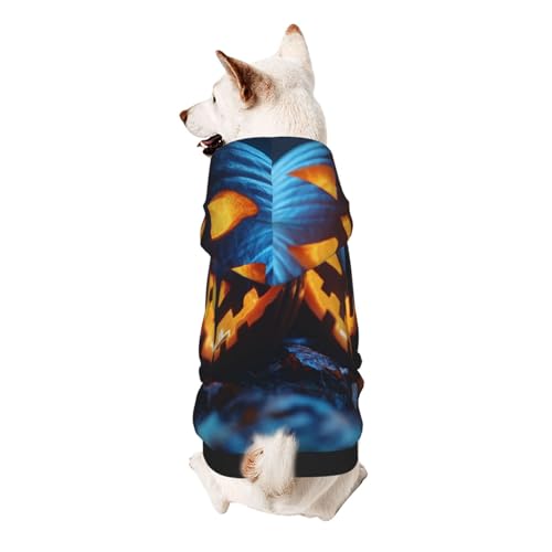 Kürbis Karneval Hund Hoodie für kleine, weiche atmungsaktive Haustierkleidung für kleine von Khkbnb