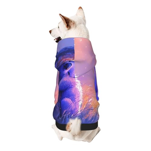 The Koala in Dreams Hunde-Kapuzenpullover für kleine, weiche, atmungsaktive Haustierkleidung für kleine von Khkbnb