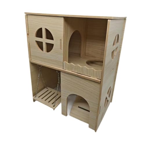 KiBcsLic 2 Lagiges Hamsterhaus Und Versteck, Hamsterversteck für Kleintiere, Hamster KiBcsLic 2 Lagiges Hamsterhaus Und Versteck, Hamsterversteck für Kleintiere, Hamster von KiBcsLic