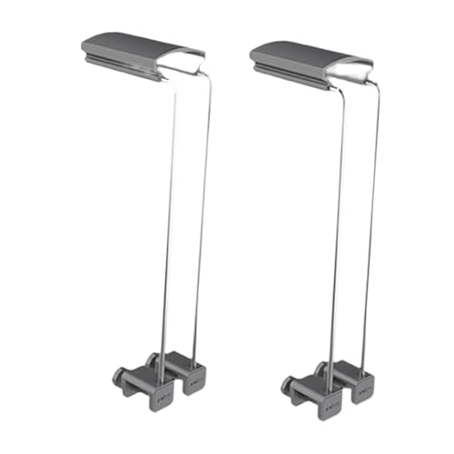 KiBcsLic 2 Stück Aquarium Lampenhalterung Leuchtenstativ Halteklammer Montageset Höhenverstellbare Halterungen mit Elegantem Profil für Die Installation von A, 20x5c2cm KiBcsLic 2 Stück Aquarium Lampenhalterung Leuchtenstativ Halteklammer Montageset Höhenverstellbare Halterungen mit Elegantem Profil für Die Installation von A, 20x5c2cm von KiBcsLic
