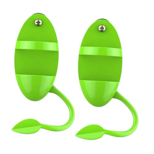 KiBcsLic 2Pcs Sepiaschale Halter für Vogelkäfig Grün für Wellensittiche Nymphensittiche Finken von KiBcsLic