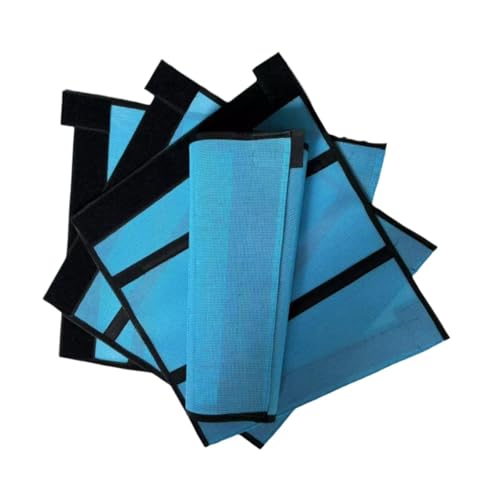 KiBcsLic 4 Teilige Mesh Fliegengamaschen für Weniger Stampfen, Locker Sitzende Leggings von KiBcsLic