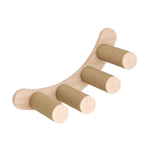 KiBcsLic An Der Montiertes Kletterregal für Katzen mit Vierstufigem Kratzbrett Aus Jute Zum Spielen KiBcsLic An Der Montiertes Kletterregal für Katzen mit Vierstufigem Kratzbrett Aus Jute Zum Spielen von KiBcsLic