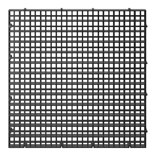KiBcsLic Aquarium Teilerfilter, Bodenschale, Gitterplatte, Trennhaube, Eierkiste, Anti Spring Deckelabdeckung, Einfache Installation, Schwarz, 30x30x1cm KiBcsLic Aquarium Teilerfilter, Bodenschale, Gitterplatte, Trennhaube, Eierkiste, Anti Spring Deckelabdeckung, Einfache Installation, Schwarz, 30x30x1cm von KiBcsLic