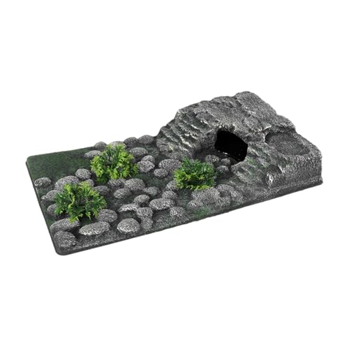 KiBcsLic Aquatische Schildkröte Sonnenbaden Klettern Rampe Aquarium Reptilien Dock Ruhe Terrasse für Frösche Amphibien Schildkröte, Style C von KiBcsLic