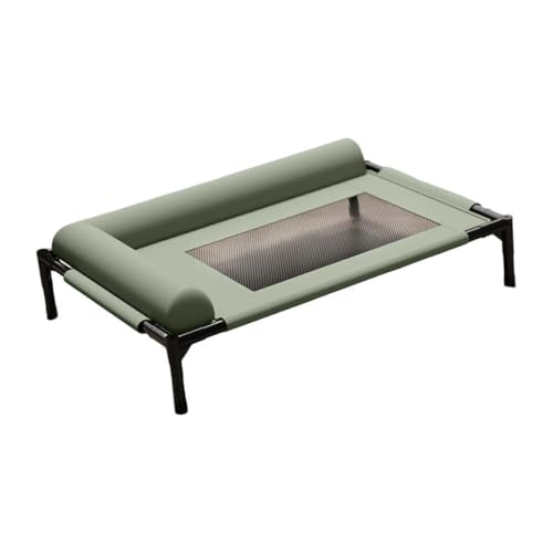 KiBcsLic Atmungsaktives Mesh Haustierbett mit Kissen, Erhöhtes Design für Kätzchen Und, Groß KiBcsLic Atmungsaktives Mesh Haustierbett mit Kissen, Erhöhtes Design für Kätzchen Und, Groß von KiBcsLic