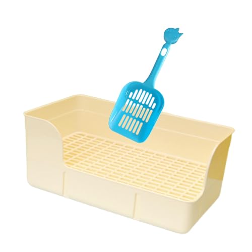 KiBcsLic Ecktoilette für Kleintiere, Kaninchen Wurf Box Und Katzentoilette, Weiß KiBcsLic Ecktoilette für Kleintiere, Kaninchen Wurf Box Und Katzentoilette, Weiß von KiBcsLic