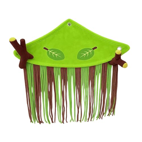 KiBcsLic Eckversteck für Käfig, Zubehör, Übungsversteck, Lebensraum Dekor, Meerschweinchen Eckversteck für Igel, Chinchilla, Dreieck von KiBcsLic