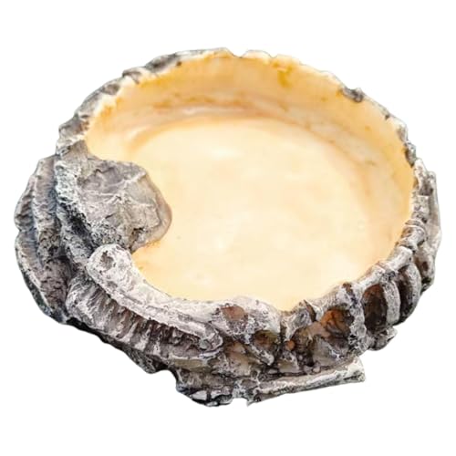 KiBcsLic Futter Und Wassernapf für Reptilien, Leicht, für Kleine Tiere, mit Leicht Zugänglicher Stufe KiBcsLic Futter Und Wassernapf für Reptilien, Leicht, für Kleine Tiere, mit Leicht Zugänglicher Stufe von KiBcsLic