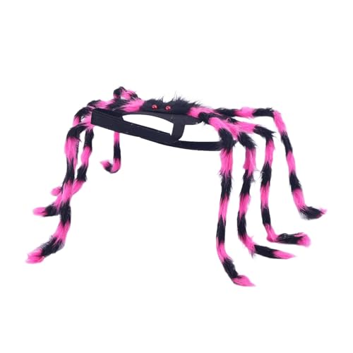 KiBcsLic Halloween Kostüm für Hunde Und Katzen, Accessoires für Haustiere mit Verstellbarem Riemen, Rosa Klein KiBcsLic Halloween Kostüm für Hunde Und Katzen, Accessoires für Haustiere mit Verstellbarem Riemen, Rosa Klein von KiBcsLic