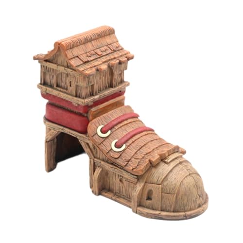 KiBcsLic Harz Schuh Haus Ornament Figurine Neuheit für Rest Spielen Aquarium Decor KiBcsLic Harz Schuh Haus Ornament Figurine Neuheit für Rest Spielen Aquarium Decor von KiBcsLic