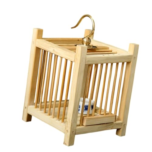 KiBcsLic Heuschreckenkäfig, Handgefertigt, für Kleine Haustiere, Zum Aufhängen, Grillenkäfig von KiBcsLic