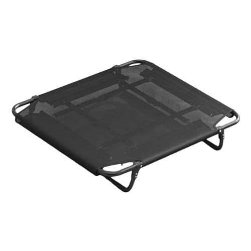 KiBcsLic Hunde- und Katzenbett mit erhöhter Struktur, Hängematte fürs Freie, 53cmx50cmx13cm von KiBcsLic