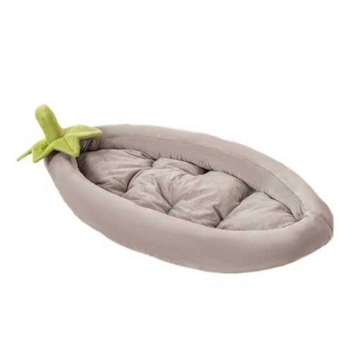 KiBcsLic Katzenbett Hundebett Rundes Haustierbett mit Verstärktem Rand Und Weichem Flanell für Warme Nächte rutschfest Und Einfach zu Säubern für Wohnung Haus, XL KiBcsLic Katzenbett Hundebett Rundes Haustierbett mit Verstärktem Rand Und Weichem Flanell für Warme Nächte rutschfest Und Einfach zu Säubern für Wohnung Haus, XL von KiBcsLic