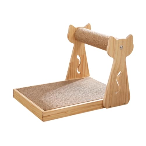 KiBcsLic Katzenkratzunterlage für Kätzchen, Ruhebereich Und Couchschutz, Ohne Ball von KiBcsLic