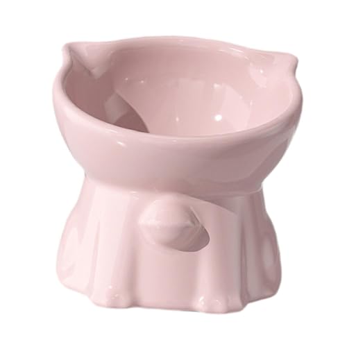 KiBcsLic Katzennapf in erhöhter Ausführung, Futternapf und Wassernapf für Hunde, Rosa KiBcsLic Katzennapf in erhöhter Ausführung, Futternapf und Wassernapf für Hunde, Rosa von KiBcsLic