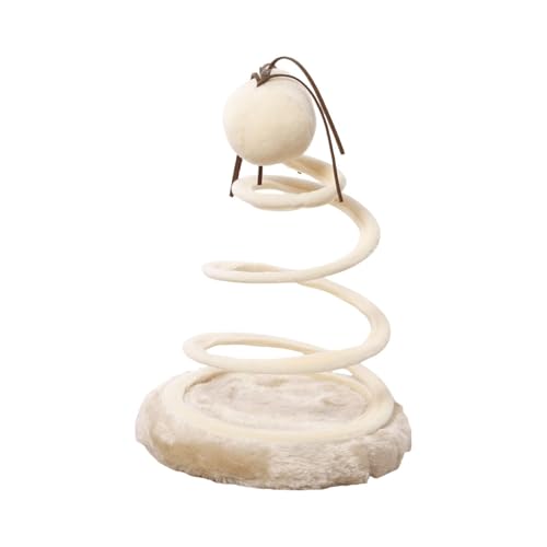 KiBcsLic Katzenspielzeug mit interaktiver Feder für Plüsch-Kratzbaum, Ball KiBcsLic Katzenspielzeug mit interaktiver Feder für Plüsch-Kratzbaum, Ball von KiBcsLic