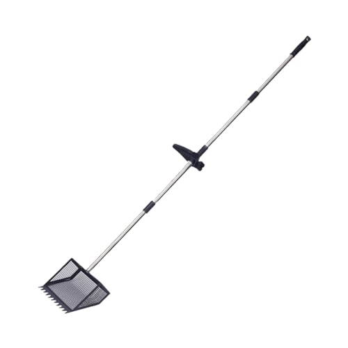 KiBcsLic Katzenstreu Siebwerkzeug für Den Heimgebrauch mit Einstellbarer Länge für Strand Und Kleintiere, Style C von KiBcsLic