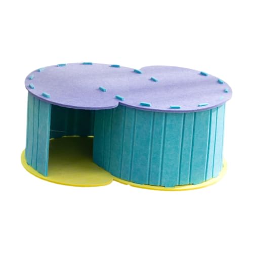 KiBcsLic Katzentunnel Spielhaus Und Katzenröhre Als Schlafplatz Und Spielzeug Aus Weichem Filzmaterial mit Großzügigem Platzangebot für Den Innenbereich Und Al, Blau KiBcsLic Katzentunnel Spielhaus Und Katzenröhre Als Schlafplatz Und Spielzeug Aus Weichem Filzmaterial mit Großzügigem Platzangebot für Den Innenbereich Und Al, Blau von KiBcsLic