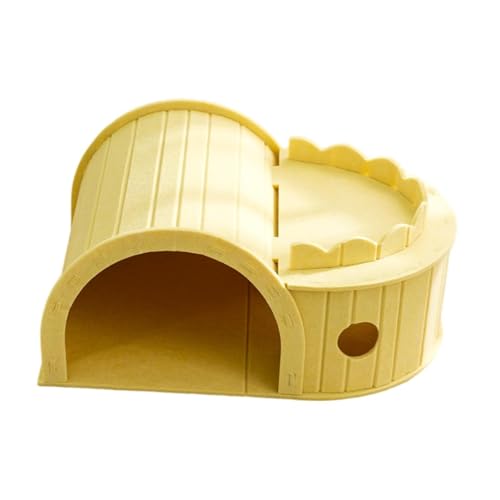 KiBcsLic Katzentunnel Spielhaus Und Katzenröhre Als Schlafplatz Und Spielzeug Aus Weichem Filzmaterial mit Großzügigem Platzangebot für Den Innenbereich Und Al, Gelb KiBcsLic Katzentunnel Spielhaus Und Katzenröhre Als Schlafplatz Und Spielzeug Aus Weichem Filzmaterial mit Großzügigem Platzangebot für Den Innenbereich Und Al, Gelb von KiBcsLic