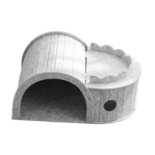 KiBcsLic Katzentunnel Spielhaus Und Katzenröhre Als Schlafplatz Und Spielzeug Aus Weichem Filzmaterial mit Großzügigem Platzangebot für Den Innenbereich Und Al, Grau KiBcsLic Katzentunnel Spielhaus Und Katzenröhre Als Schlafplatz Und Spielzeug Aus Weichem Filzmaterial mit Großzügigem Platzangebot für Den Innenbereich Und Al, Grau von KiBcsLic