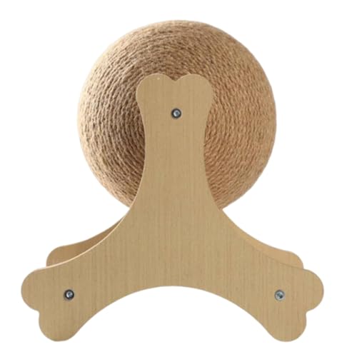 KiBcsLic Kratzball für Katzen Zum Schutz Der Möbel mit Stabiler Unterstützung für Haustiere, Knochenform KiBcsLic Kratzball für Katzen Zum Schutz Der Möbel mit Stabiler Unterstützung für Haustiere, Knochenform von KiBcsLic