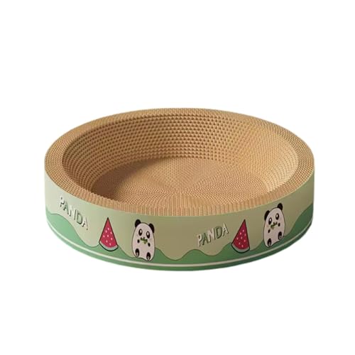 KiBcsLic Kratzbrett Kratzmöbel Kratzbett Katzenkratzbrett Kratzsofa Langlebige Konstruktion Aus Pappe in Schalenform für Die Beschäftigung von Hauskatzen Und, Round M KiBcsLic Kratzbrett Kratzmöbel Kratzbett Katzenkratzbrett Kratzsofa Langlebige Konstruktion Aus Pappe in Schalenform für Die Beschäftigung von Hauskatzen Und, Round M von KiBcsLic