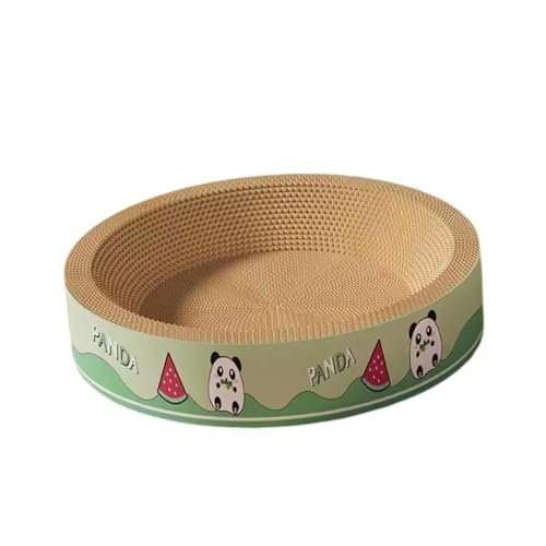 KiBcsLic Kratzbrett Kratzmöbel Kratzbett Katzenkratzbrett Kratzsofa Langlebige Konstruktion Aus Pappe in Schalenform für Die Beschäftigung von Hauskatzen Und, Round S KiBcsLic Kratzbrett Kratzmöbel Kratzbett Katzenkratzbrett Kratzsofa Langlebige Konstruktion Aus Pappe in Schalenform für Die Beschäftigung von Hauskatzen Und, Round S von KiBcsLic