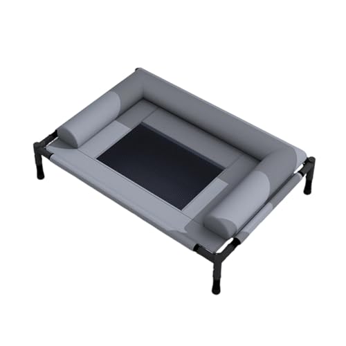 KiBcsLic Kühlendes Haustierbett mit Anti Rutsch Eigenschaften für Terrassen, U Shaped Pillow von KiBcsLic