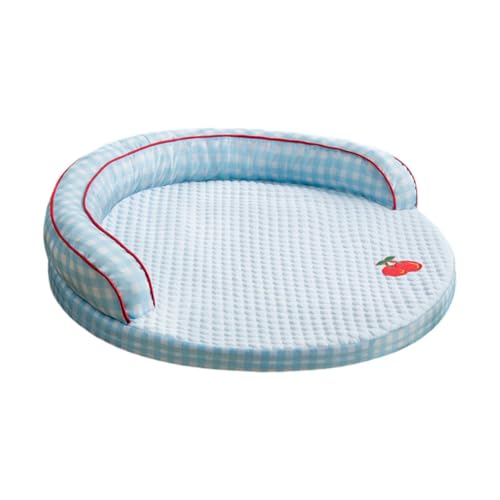 KiBcsLic Kühlmatte für Katzen Und Welpen mit Waschbarem Bezug Und Nestdesign, 60 cm X 60 cm KiBcsLic Kühlmatte für Katzen Und Welpen mit Waschbarem Bezug Und Nestdesign, 60 cm X 60 cm von KiBcsLic