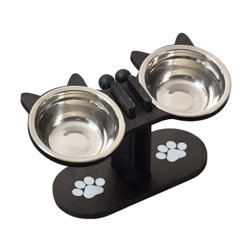 KiBcsLic Leichter, Erhöhter für Tierfutter Und Wasser, Schwarz KiBcsLic Leichter, Erhöhter für Tierfutter Und Wasser, Schwarz von KiBcsLic