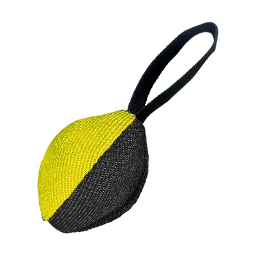 KiBcsLic Leichter Zerrball für Hunde Zum Trainieren Und Spielen, für Jagdaktivitäten, Schwarz Gelb KiBcsLic Leichter Zerrball für Hunde Zum Trainieren Und Spielen, für Jagdaktivitäten, Schwarz Gelb von KiBcsLic